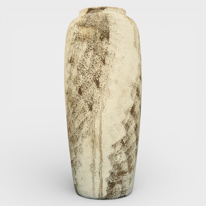 Rustic Weathered Amphora Floor Vase