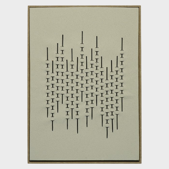 "Celestial Horizon" – Handcrafted Mother-of-Pearl & Crushed Stone Wall Art