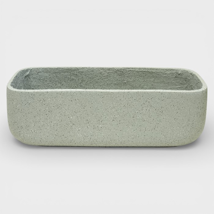 Contemporary Sienna Ribbed Planter – Matte Earth-Tone Cylinder Pot