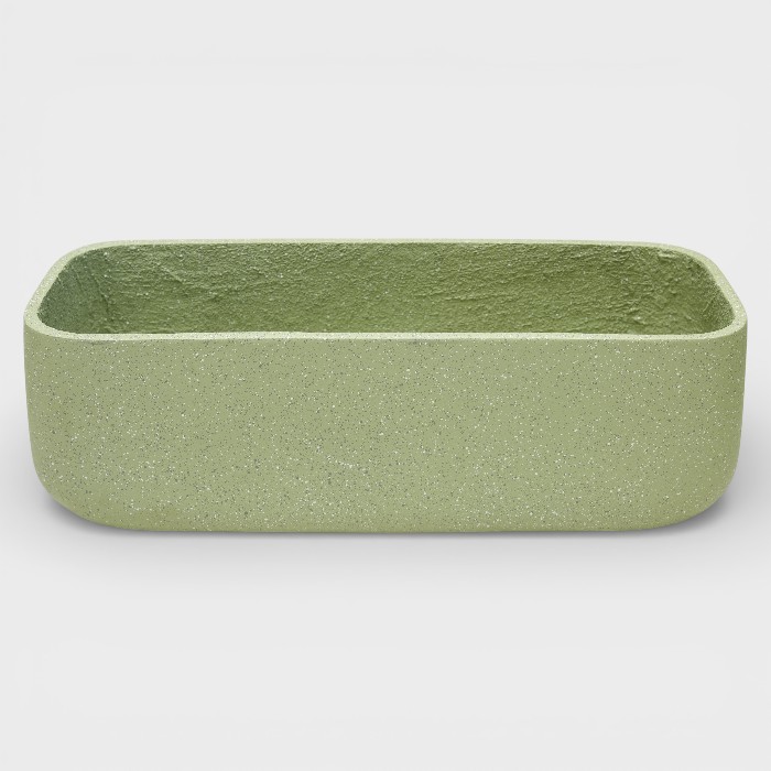 Contemporary Sienna Ribbed Planter – Matte Earth-Tone Cylinder Pot