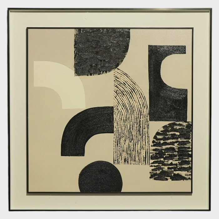 Ebb & Flow – Abstract Earth-Tone Textured Art